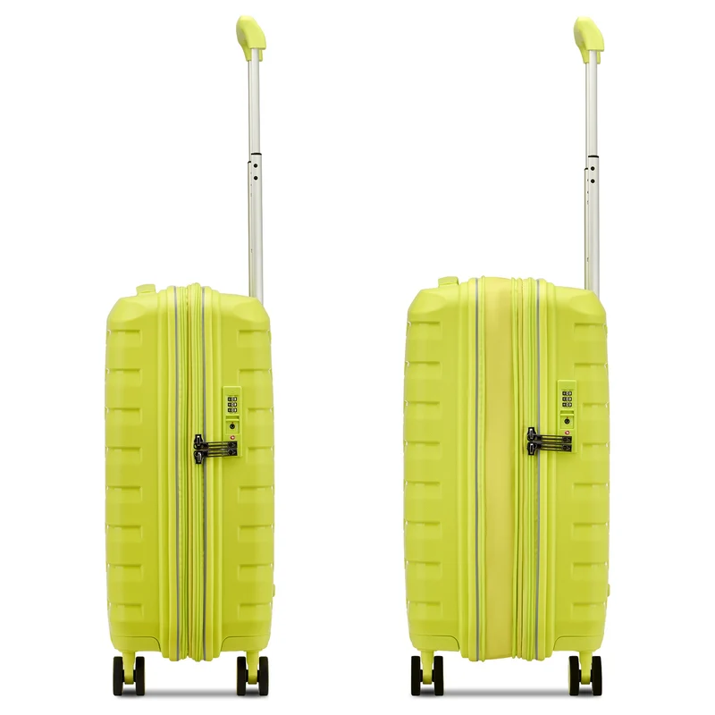 Roncato Skyline 2.0 - 4-Rollen-Kabinentrolley S 55 cm erw. (cyber lime)