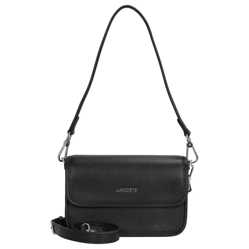 Lacoste Flap Crossover Bag - Umhängetasche 21 cm (noir)