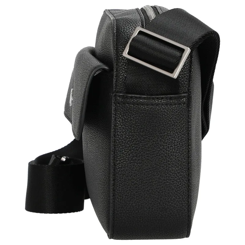 Lacoste Nomogramme Embossed - Umhängetasche 23 cm (noir)