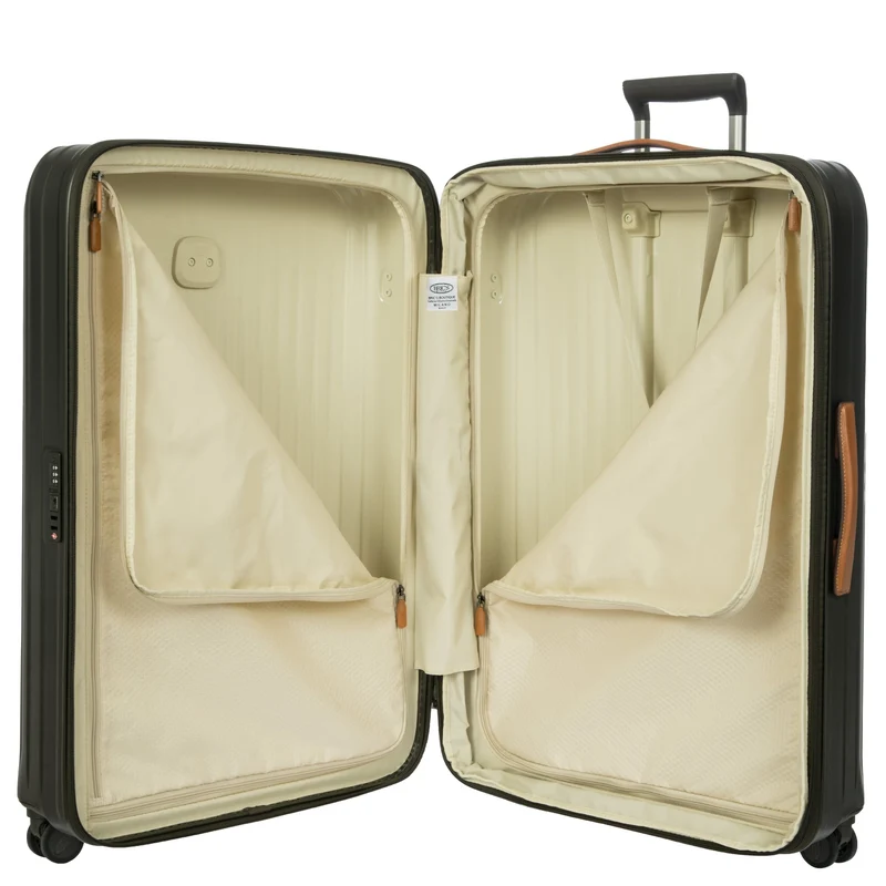 Brics Taormina - 4-Rollen-Trolley XL 82 cm erw. (olive)