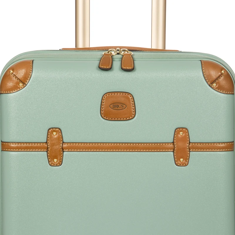 Brics Bellagio - 4-Rollen-Kabinentrolley mit Vortasche S 55 cm erw. USB (eucalyptus)