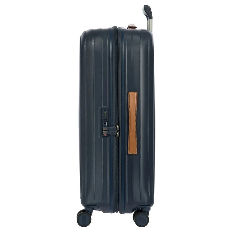 Brics Taormina - 4-Rollen-Trolley M 69 cm erw. (blau)