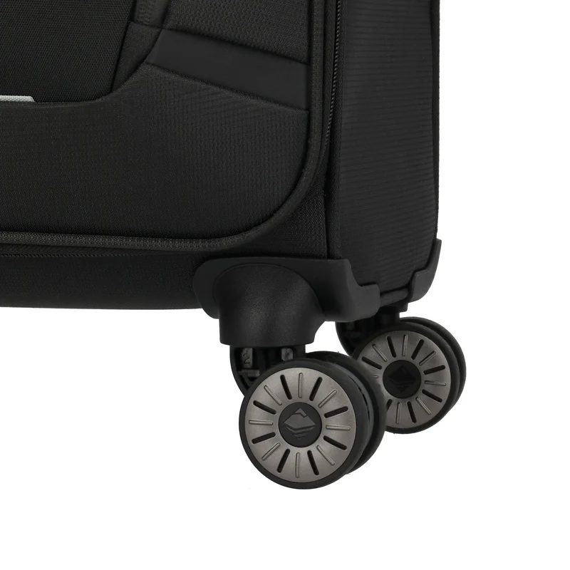 Travelite Jetpack Max - 4-Rollen-Trolley S 55 cm (schwarz)