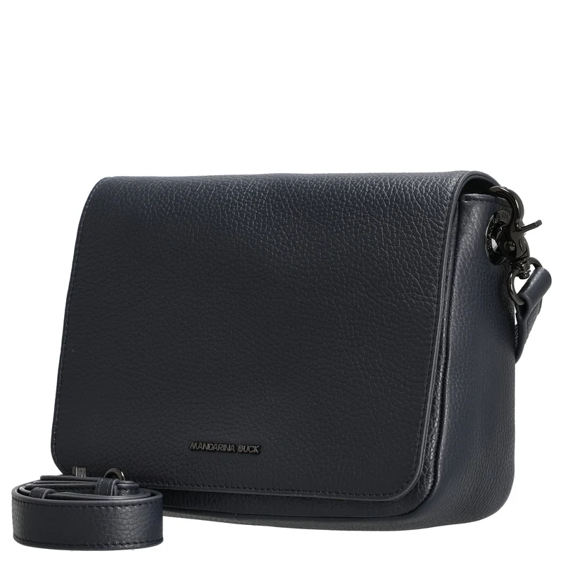 Mandarina Duck Mellow Leather - Umhängetasche 36 cm (dress blue)