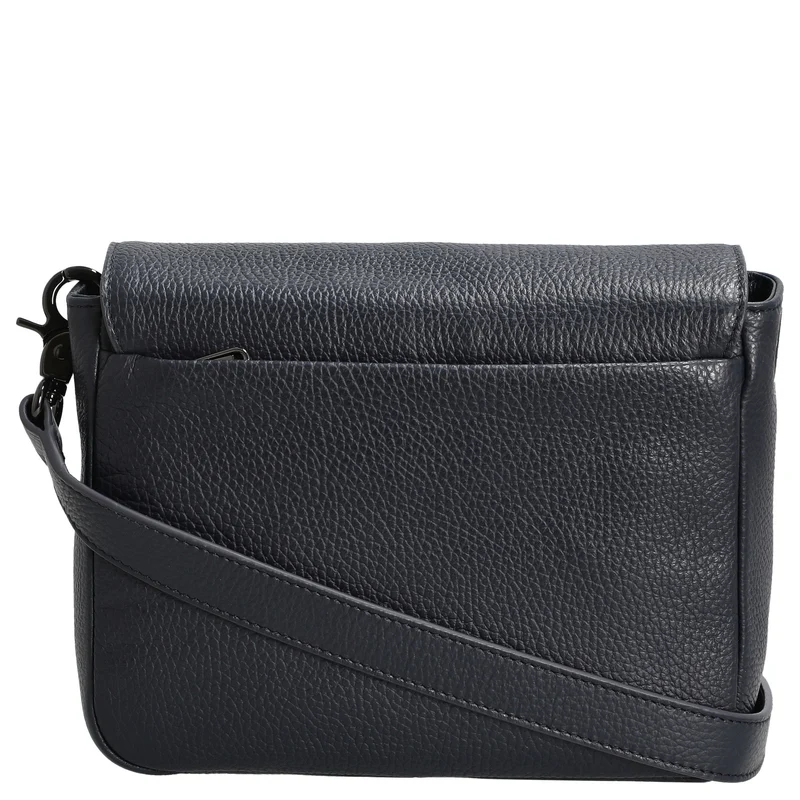 Mandarina Duck Mellow Leather - Umhängetasche 36 cm (dress blue)