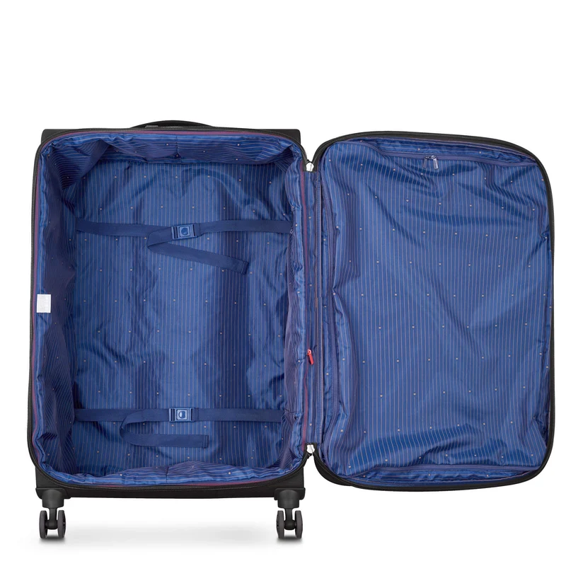 Delsey Paris Montmartre Air 2.0 - 4-Rollen-Trolley 77 cm erw. (schwarz)
