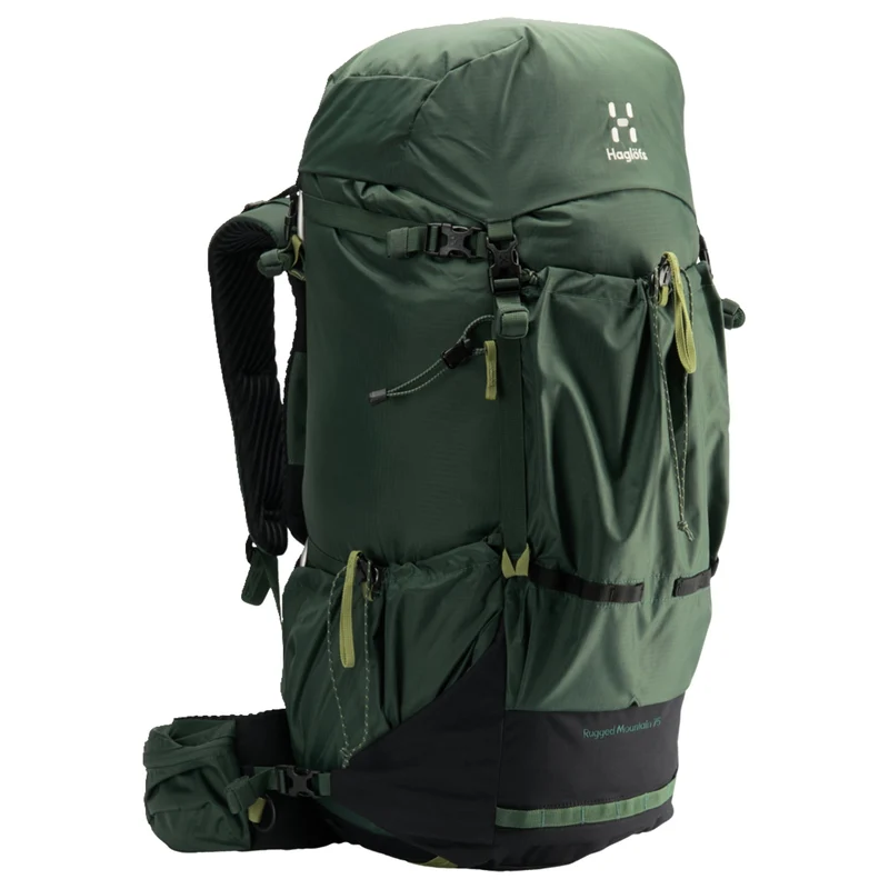 Haglöfs Rugged Mountain 75 - Trekkingrucksack 81 cm (fjell green/true black)
