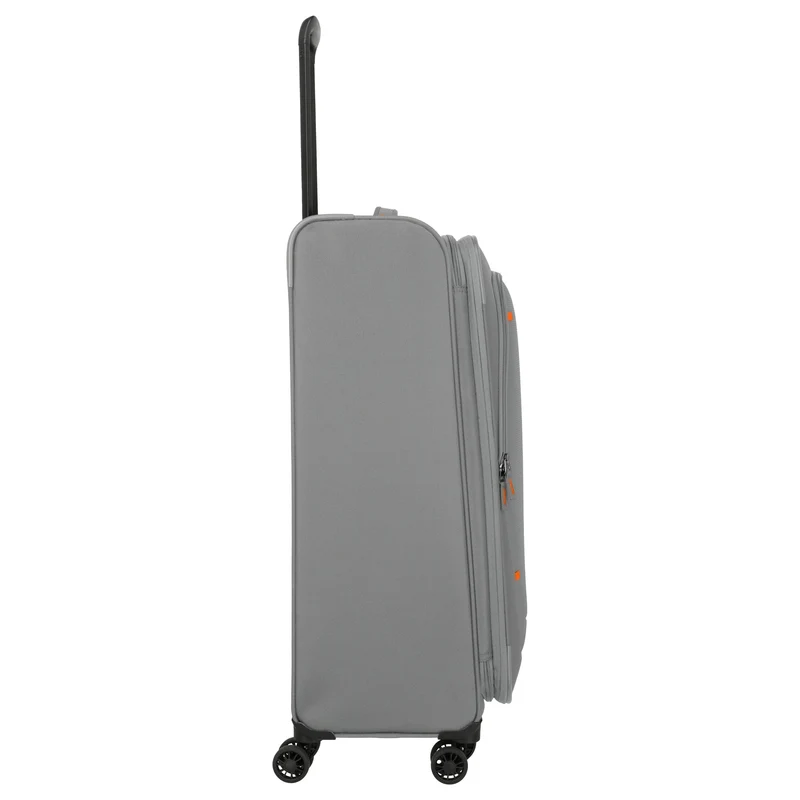 Travelite Umbria - 4-Rollen-Trolley L 77 cm erw. (smoky grey)