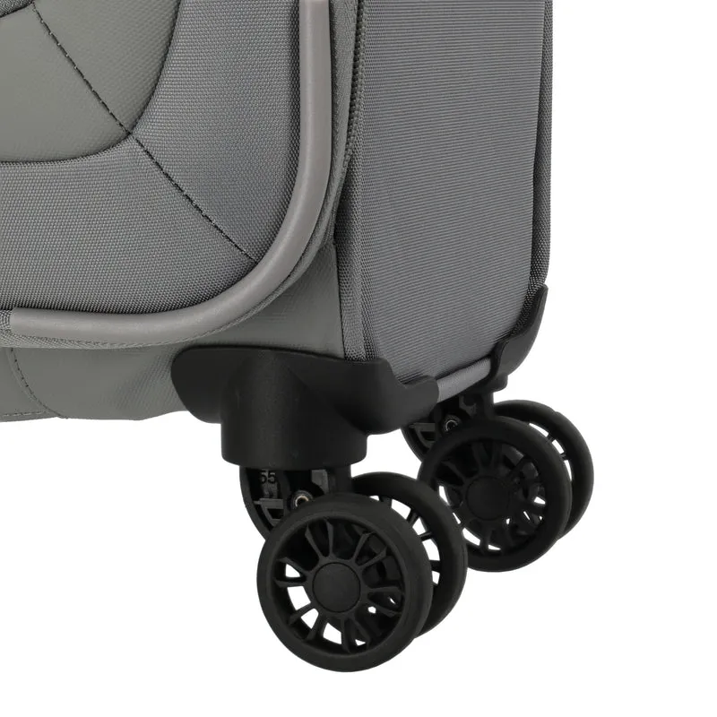 Travelite Umbria - 4-Rollen-Trolley L 77 cm erw. (smoky grey)