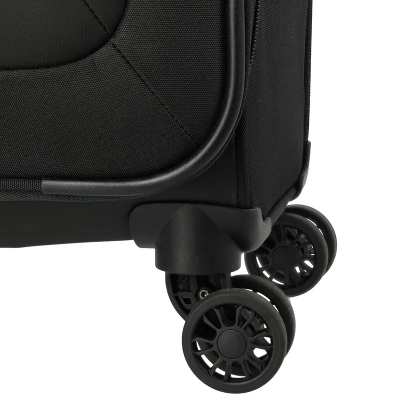Travelite Umbria - 4-Rollen-Trolley M 67 cm erw. (schwarz)