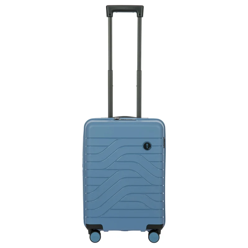 Brics BY Ulisse - 4-Rollen-Kabinentrolley 55 cm (grey blue)