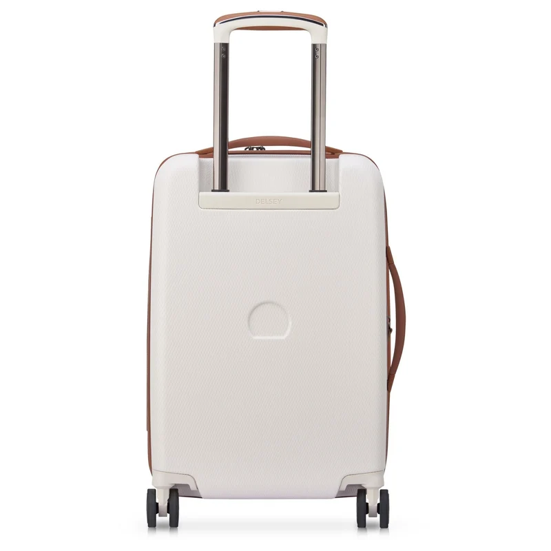 Delsey Paris Chatelet Air 2.0 - 4-Rollen-Kabinentrolley 55 cm erw. 14" USB (angora)