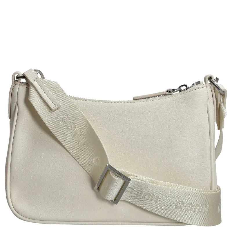 HUGO Women's Bel 2.0 - Umhängetasche 22 cm (open white)