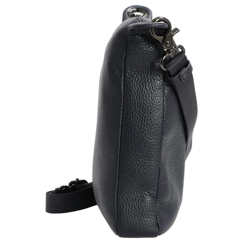 Mandarina Duck Mellow Leather - Schultertasche 28 cm (dress blue)