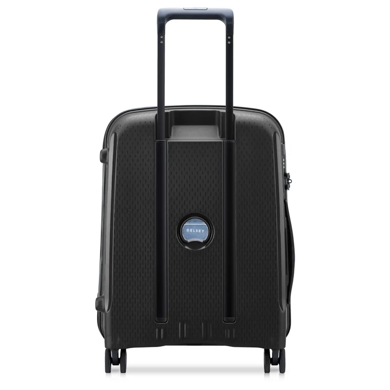 Delsey Paris Belmont Plus Slim Line - 4-Rollen-Kabinentrolley 55 cm (schwarz)