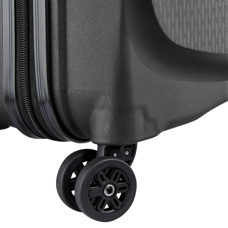Delsey Paris Belmont Plus Slim Line - 4-Rollen-Kabinentrolley 55 cm (schwarz)