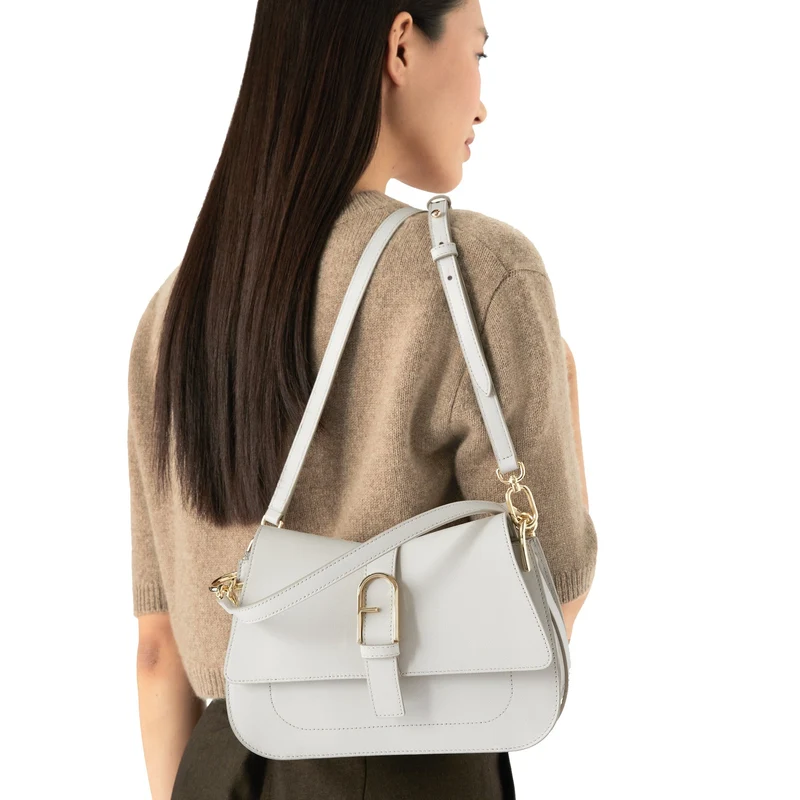 Furla Flow M - Schultertasche 26 cm (marshmallow)