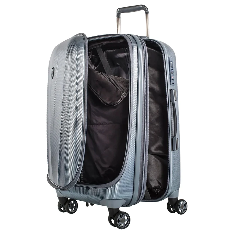 Heys Vantage Smart Access - 4-Rollen-Trolley Set 3tlg. erw. (slate blue)