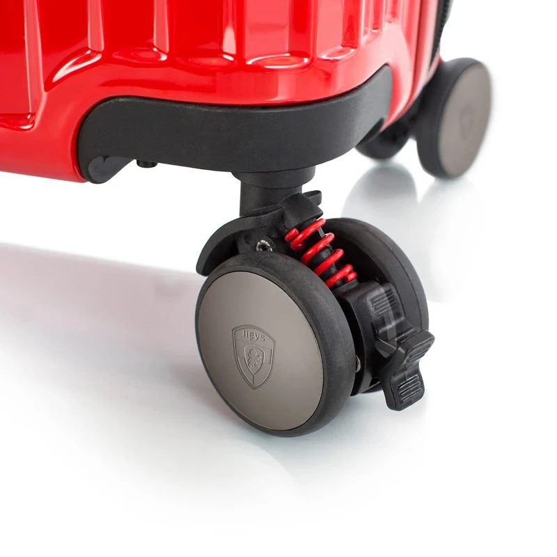 Heys Tekno - 4-Rollen-Kabinentrolley S 15.6" 53 cm USB (red)