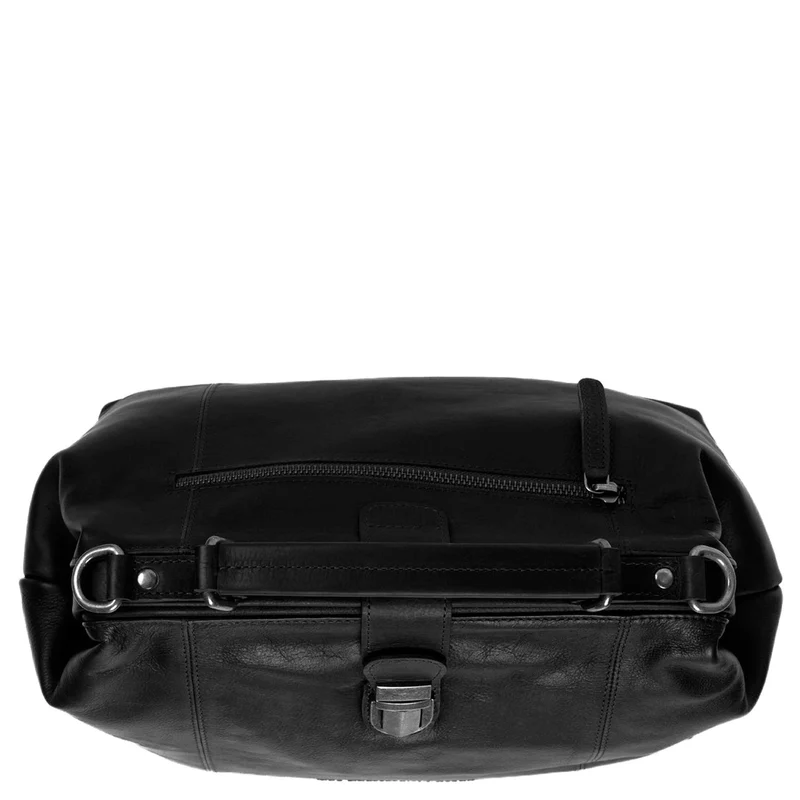 The Chesterfield Brand Shaun - Umhängetasche Leder 32 cm (black)