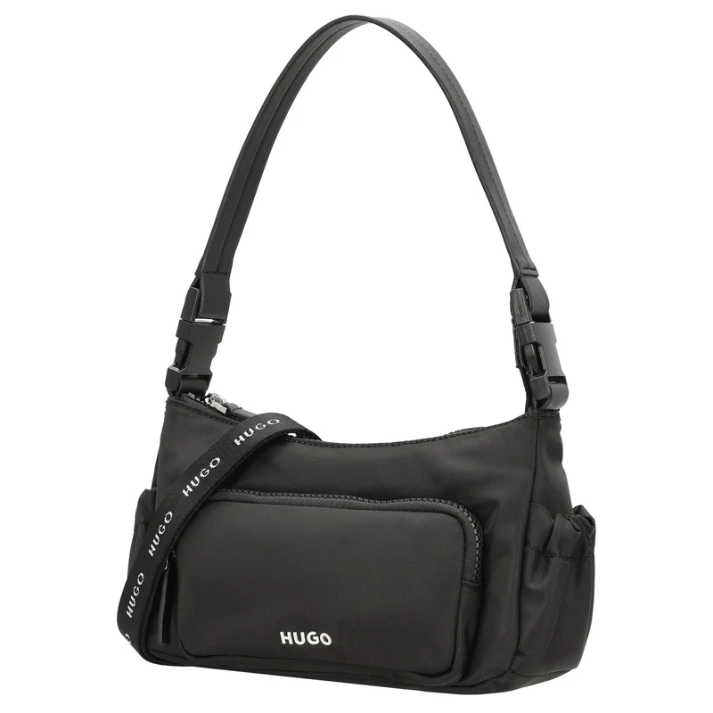 HUGO Women's Bel - Schultertasche 24 cm (black)