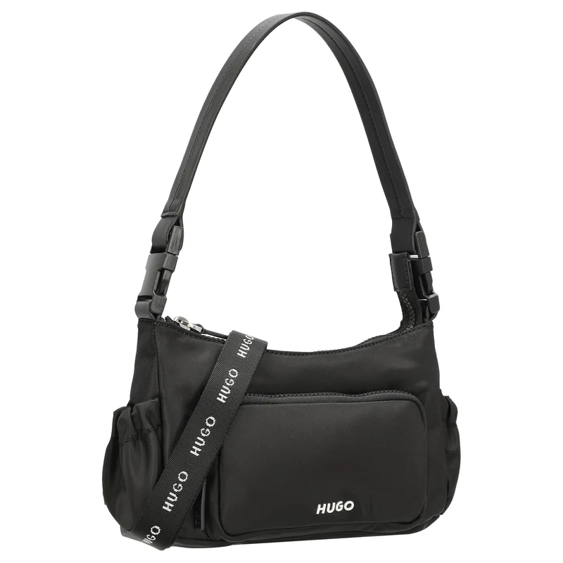 HUGO Women's Bel - Schultertasche 24 cm (black)