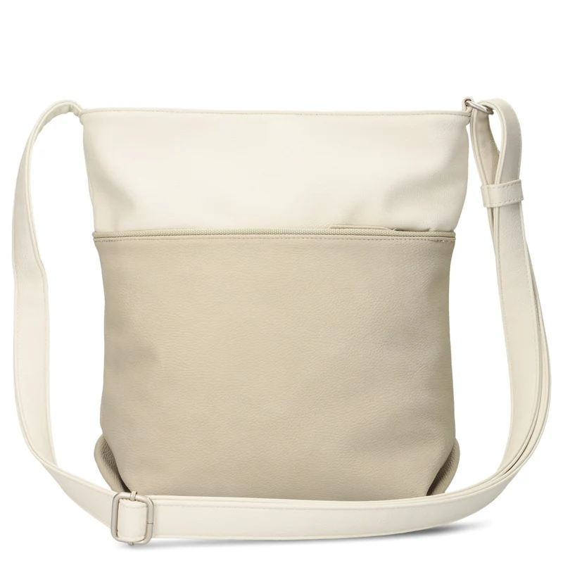 zwei Jana J10 - Schultertasche 29 cm (nubuk-linen)
