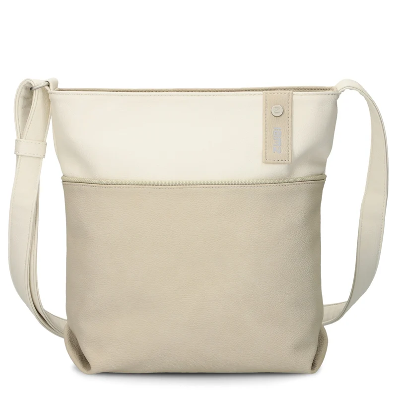 zwei Jana J10 - Schultertasche 29 cm (nubuk-linen)