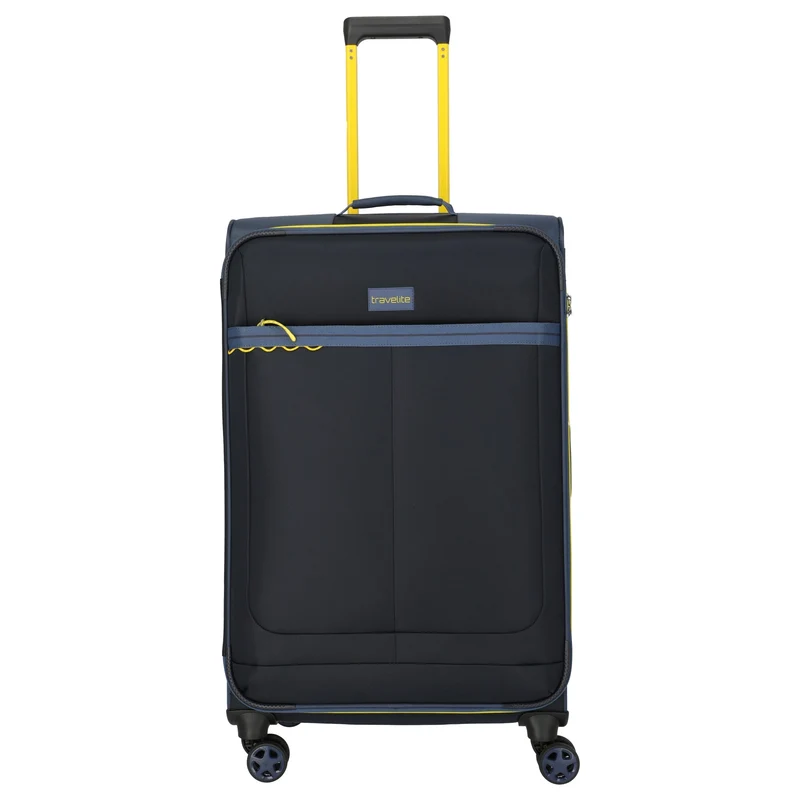 Travelite Color Craze - 4-Rollen-Trolley L 77 cm (dunkelblau)