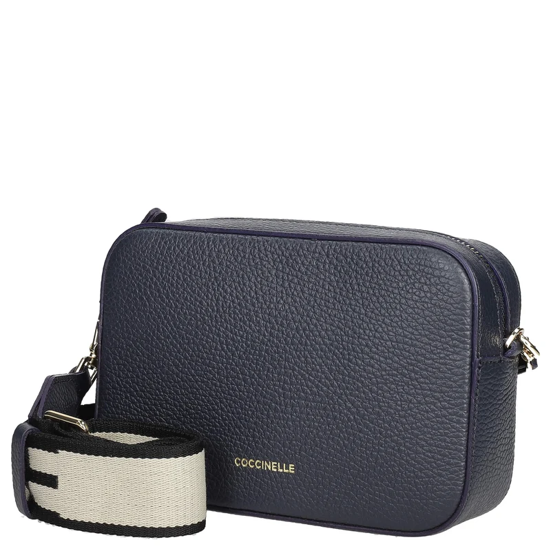 Coccinelle Tebe - Umhängetasche 19 cm (midnight blue)