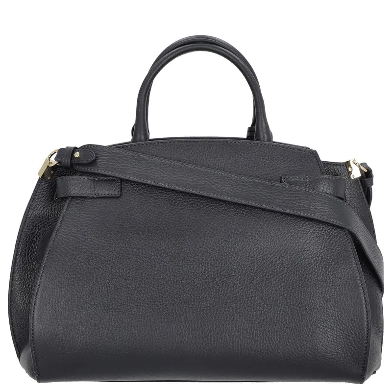 Coccinelle Kliche - Henkeltasche 36 cm (midnight blue)