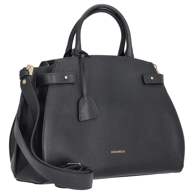 Coccinelle Kliche - Henkeltasche 36 cm (midnight blue)