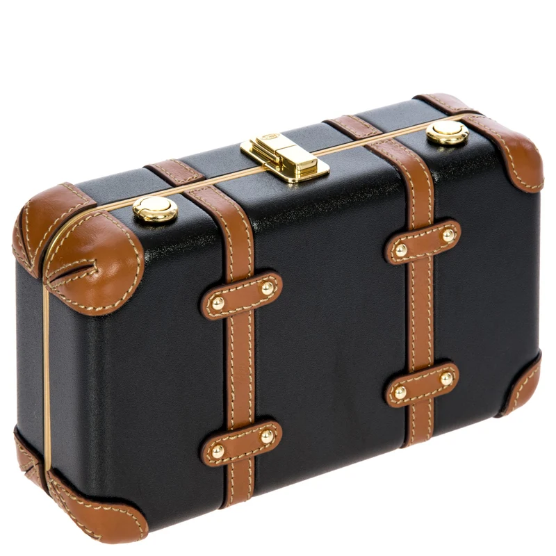 Brics Bellagio - Umhängetasche 20 cm (black/tan)