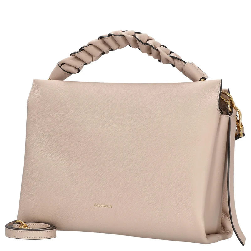 Coccinelle Boheme Grana Double - Henkeltasche 33 cm (rosette/warm taupe)