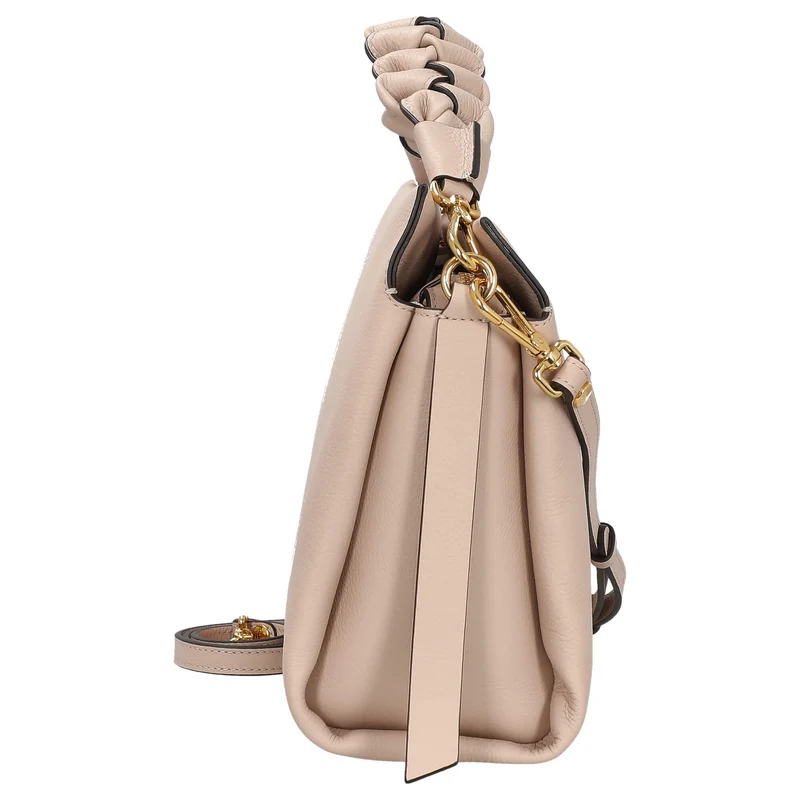 Coccinelle Boheme Grana Double - Henkeltasche 33 cm (rosette/warm taupe)