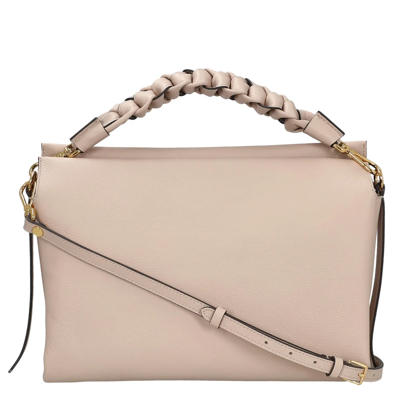 Coccinelle Boheme Grana Double - Henkeltasche 33 cm (rosette/warm taupe)