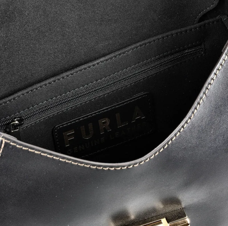 Furla Club 2 - Schultertasche M 32 cm (black)