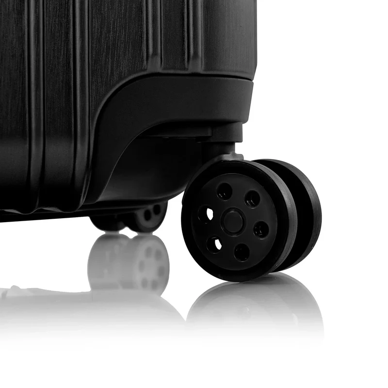 Heys Xtrak - 4-Rollen-Trolley M 66 cm erw. (schwarz)