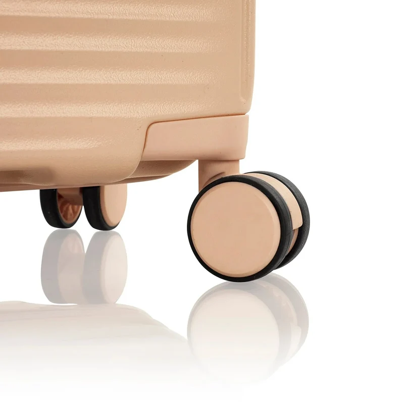 Heys Pastel - 4-Rollen-Trolley M 66 cm erw. (nude)