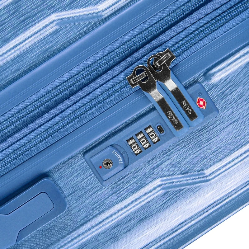Heys Xtrak - 4-Rollen-Trolley L 76 cm erw. (icy blue)
