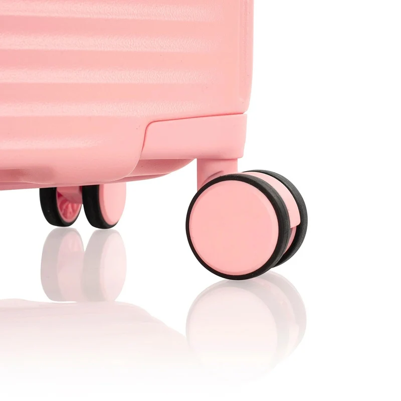 Heys Pastel - 4-Rollen-Trolley Set 3tlg. erw. (blush)