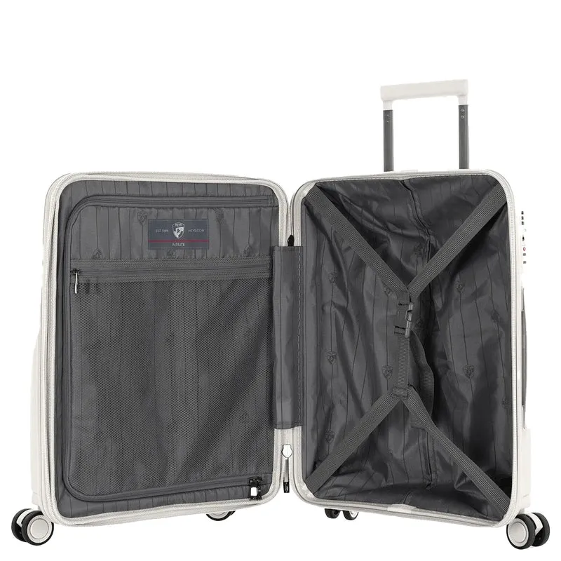 Heys AirLite - 4-Rollen-Kabinentrolley S 53 cm erw. (white)