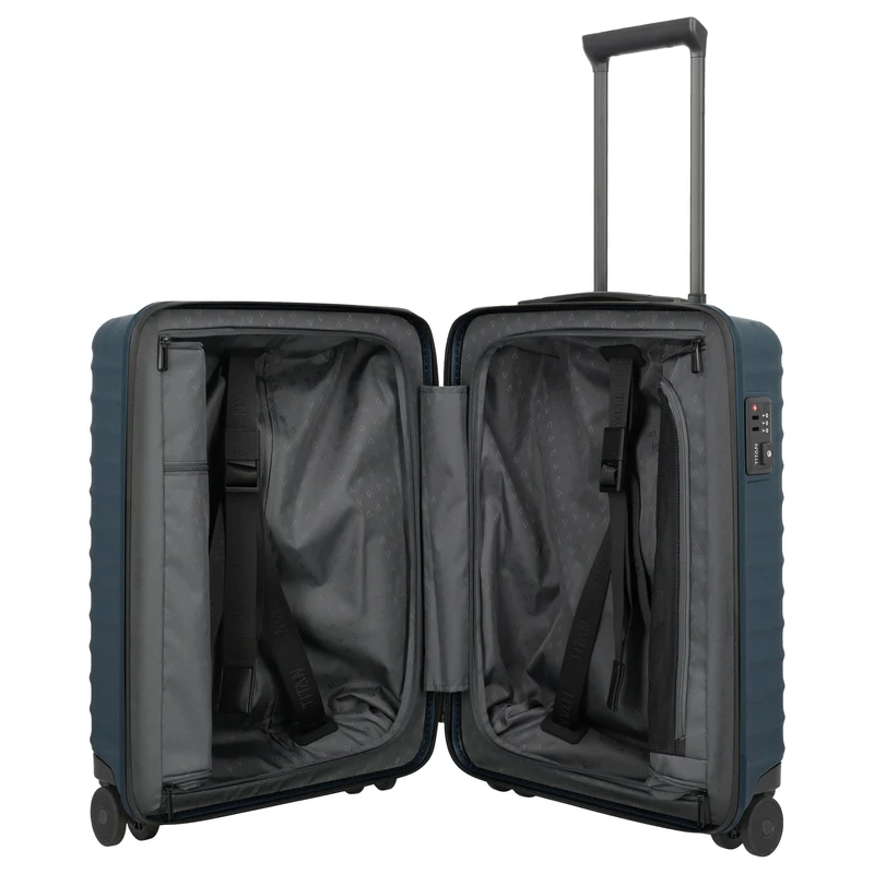 TITAN UPGRADE - 4-Rollen-Kabinentrolley S 55/23 cm (midnight blue)