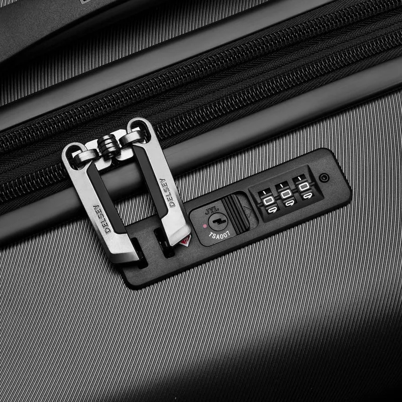 Delsey Paris Air Armour - 4-Rollen-Trolley L 77 cm erw. (schwarz)