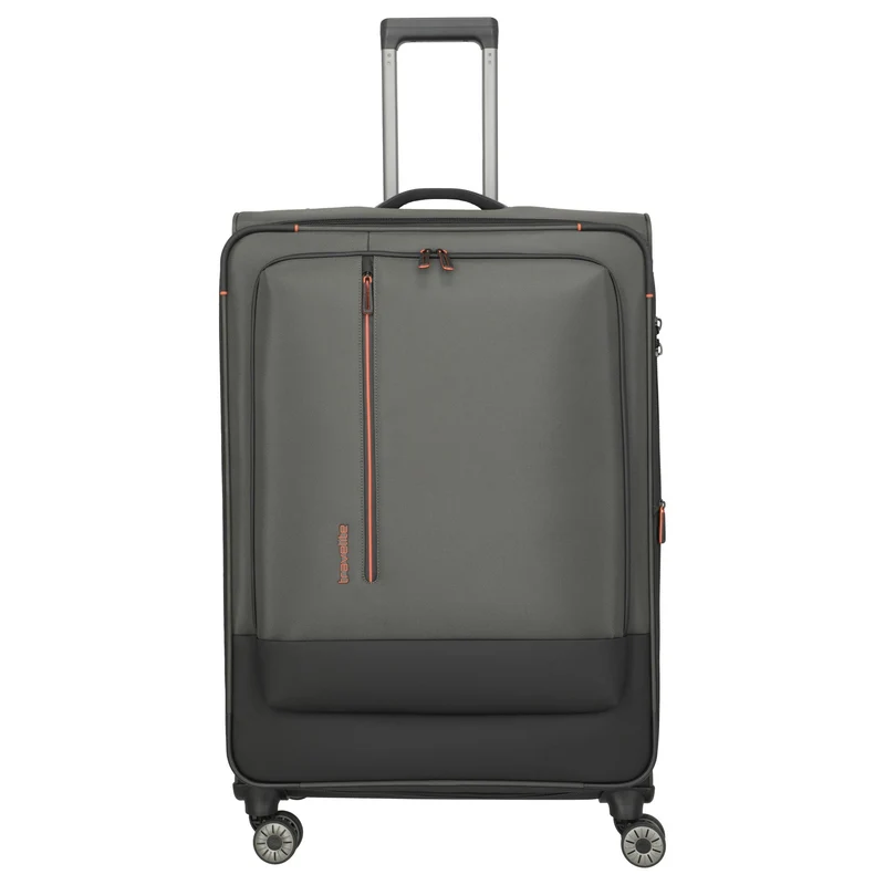 Travelite Crosslite - 4-Rollen-Trolley XL 81 cm erw. (oliv)