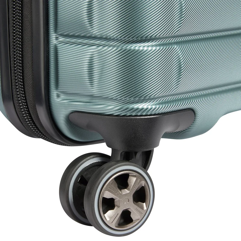 Delsey Paris Shadow 5.0 - 4-Rollen-Kabinentrolley USB 55 cm (grün)