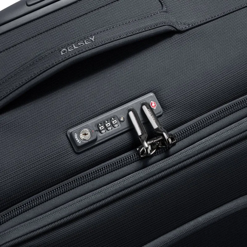 Delsey Paris Montmatre Air 2.0 - 4-Rollen-Trolley 83 cm erw. (schwarz)