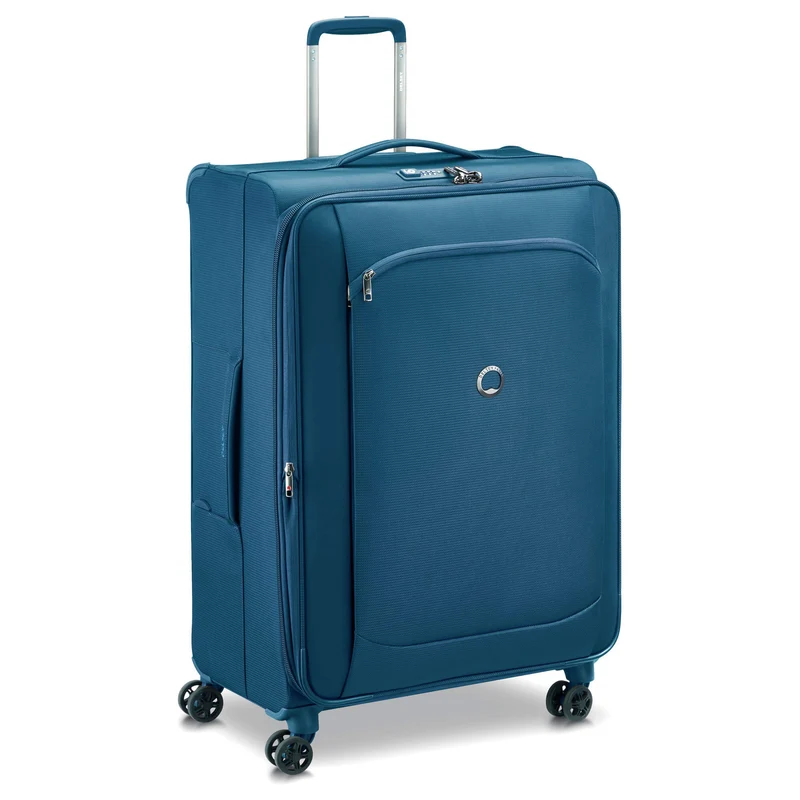 Delsey Paris Montmartre Air 2.0 - 4-Rollen-Trolley 77 cm erw. (blau)