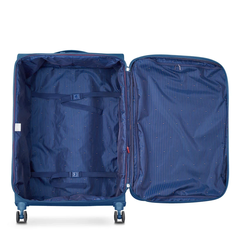 Delsey Paris Montmartre Air 2.0 - 4-Rollen-Trolley 77 cm erw. (blau)