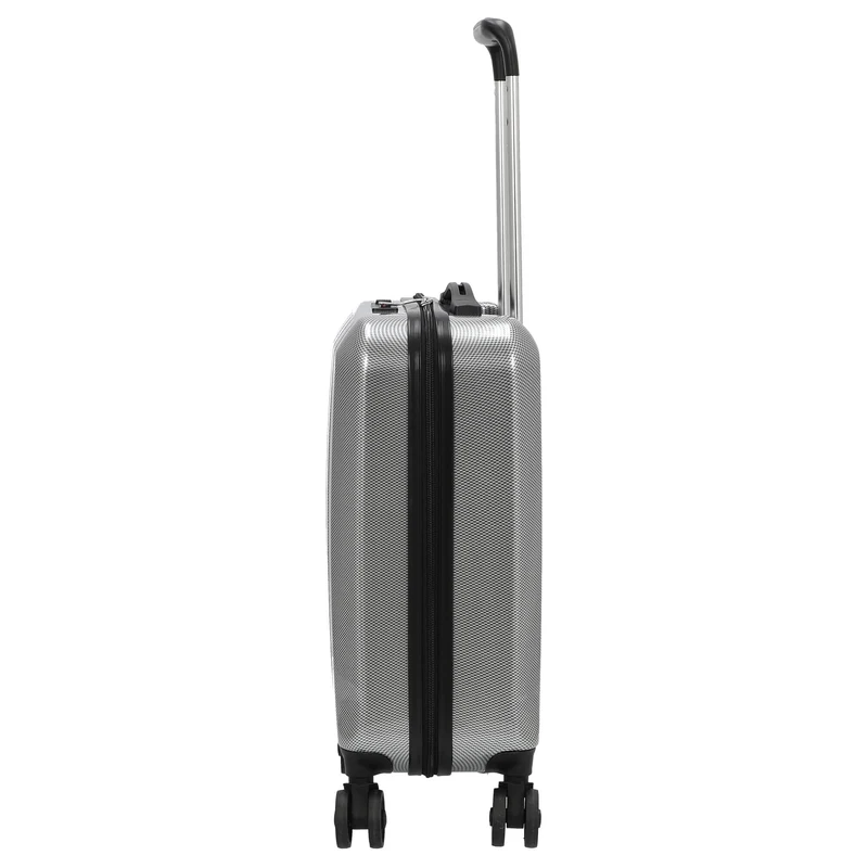 CHECK.IN London 2.0 - 4-Rollen-Trolley 50 cm (carbon silber)